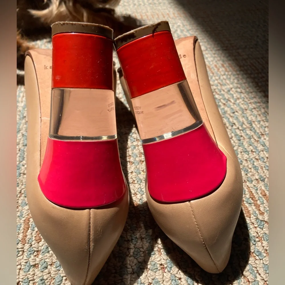 Kate Spade Nude Pump with Lucite Heel❣️ - Picture 8 of 12